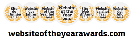 L'élection du site de l'année 2016 dans sept pays différents : le "Website of the Year Awards 2016" 