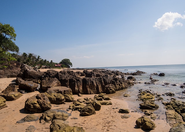 Les plages de Koh Lanta à marée basse